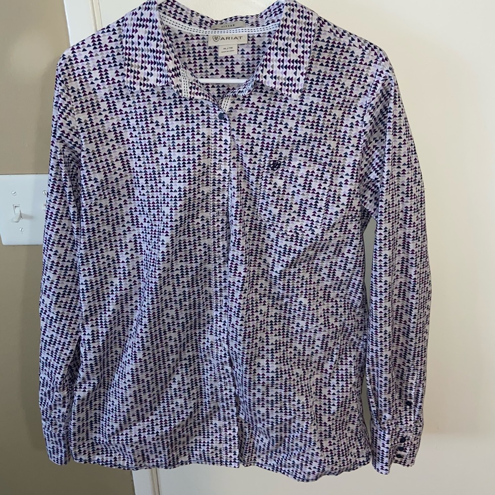 ARIAT BUTTON DOWN WESTERN SHIRT
